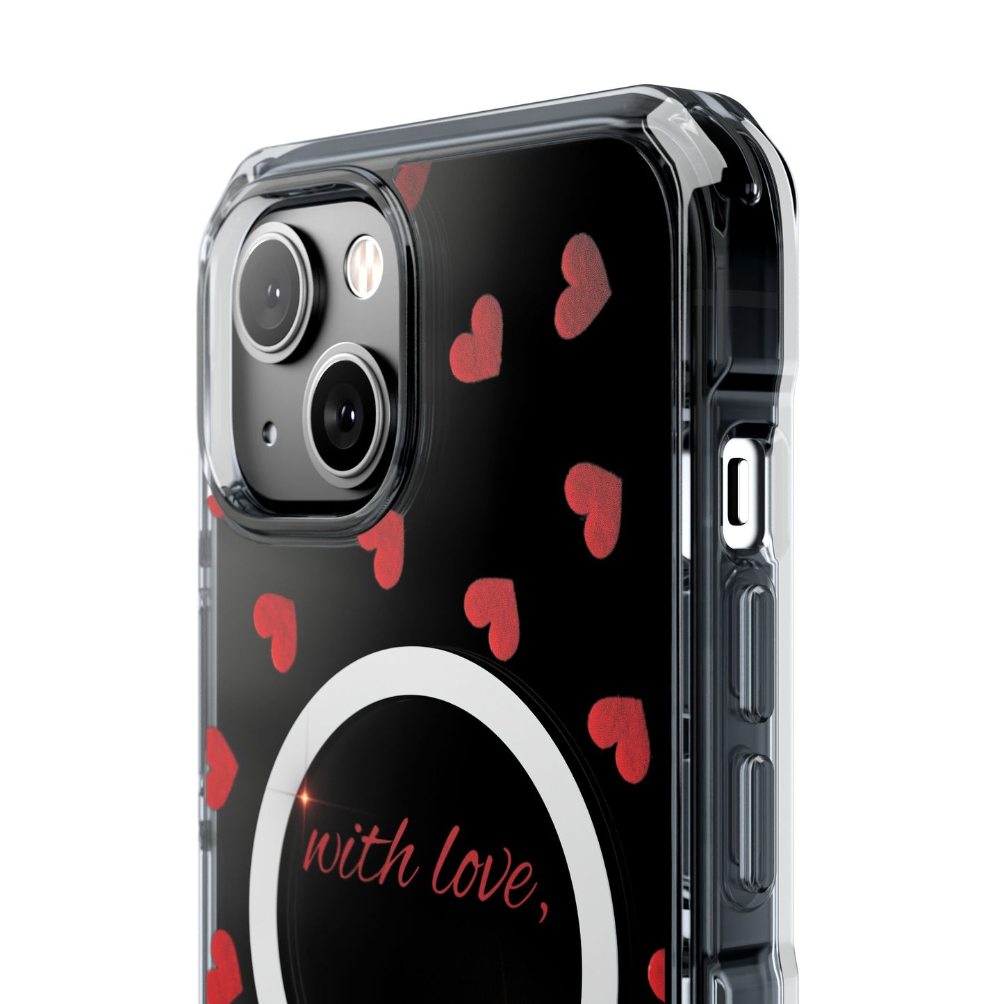 With Love MagSafe Clear Impact iPhone Case (limited)