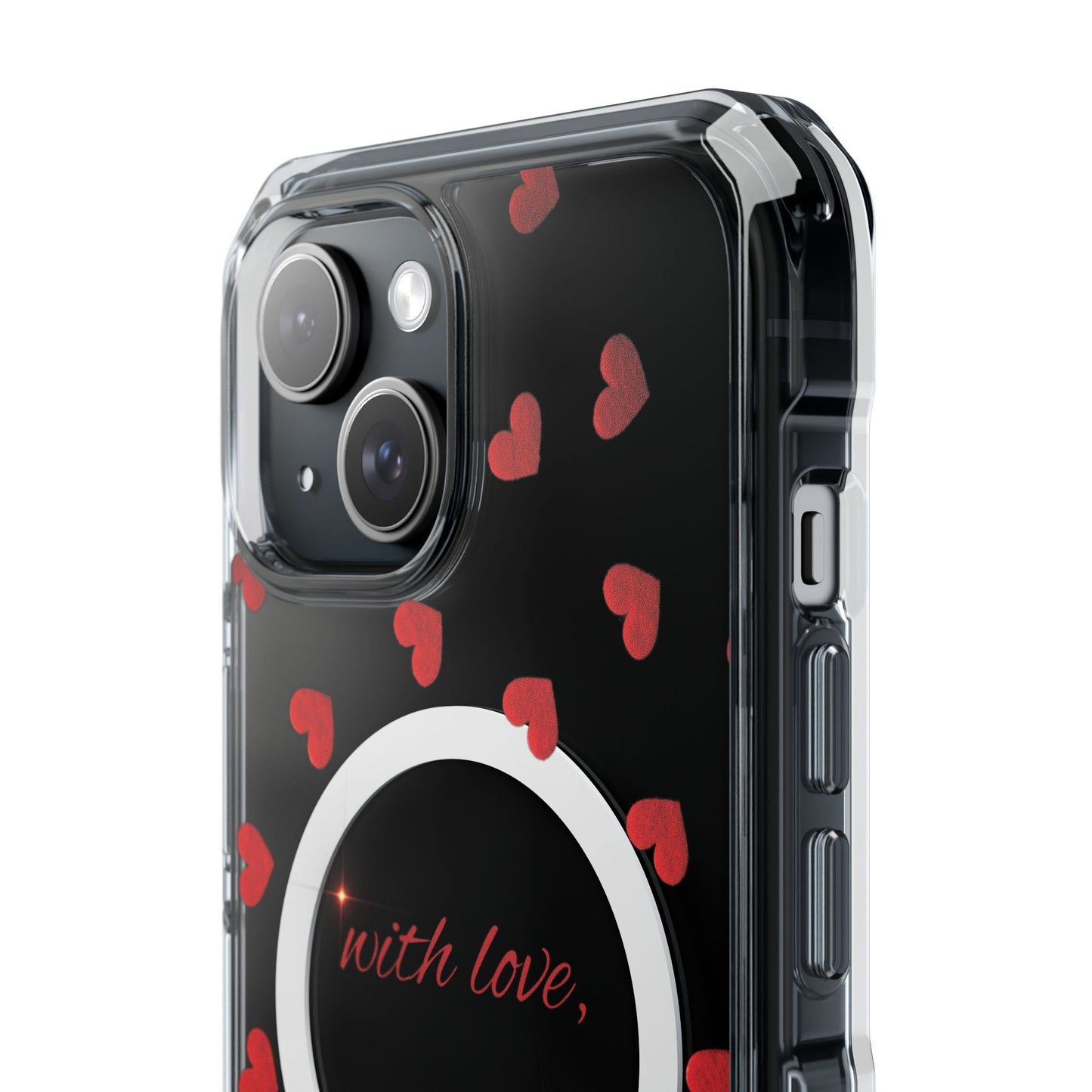 With Love MagSafe Clear Impact iPhone Case (limited)