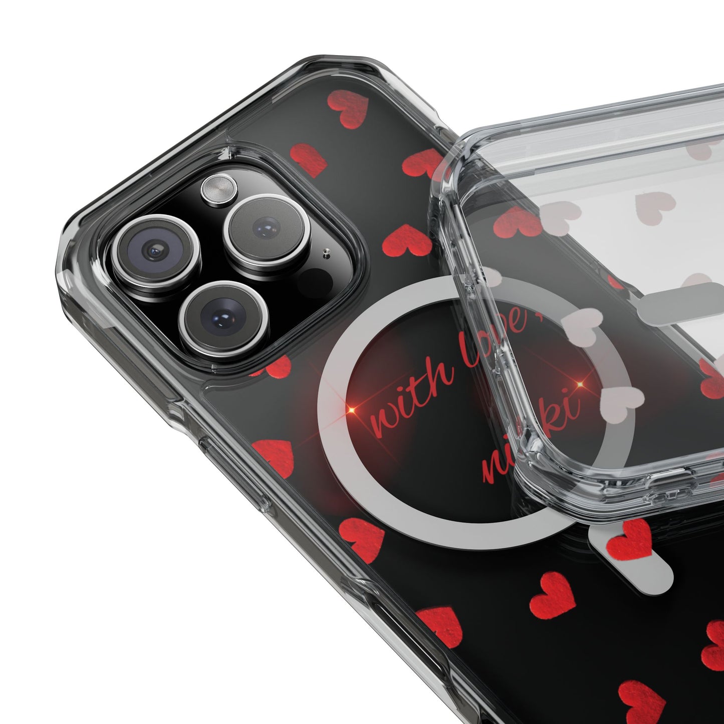 With Love MagSafe Clear Impact iPhone Case (limited)