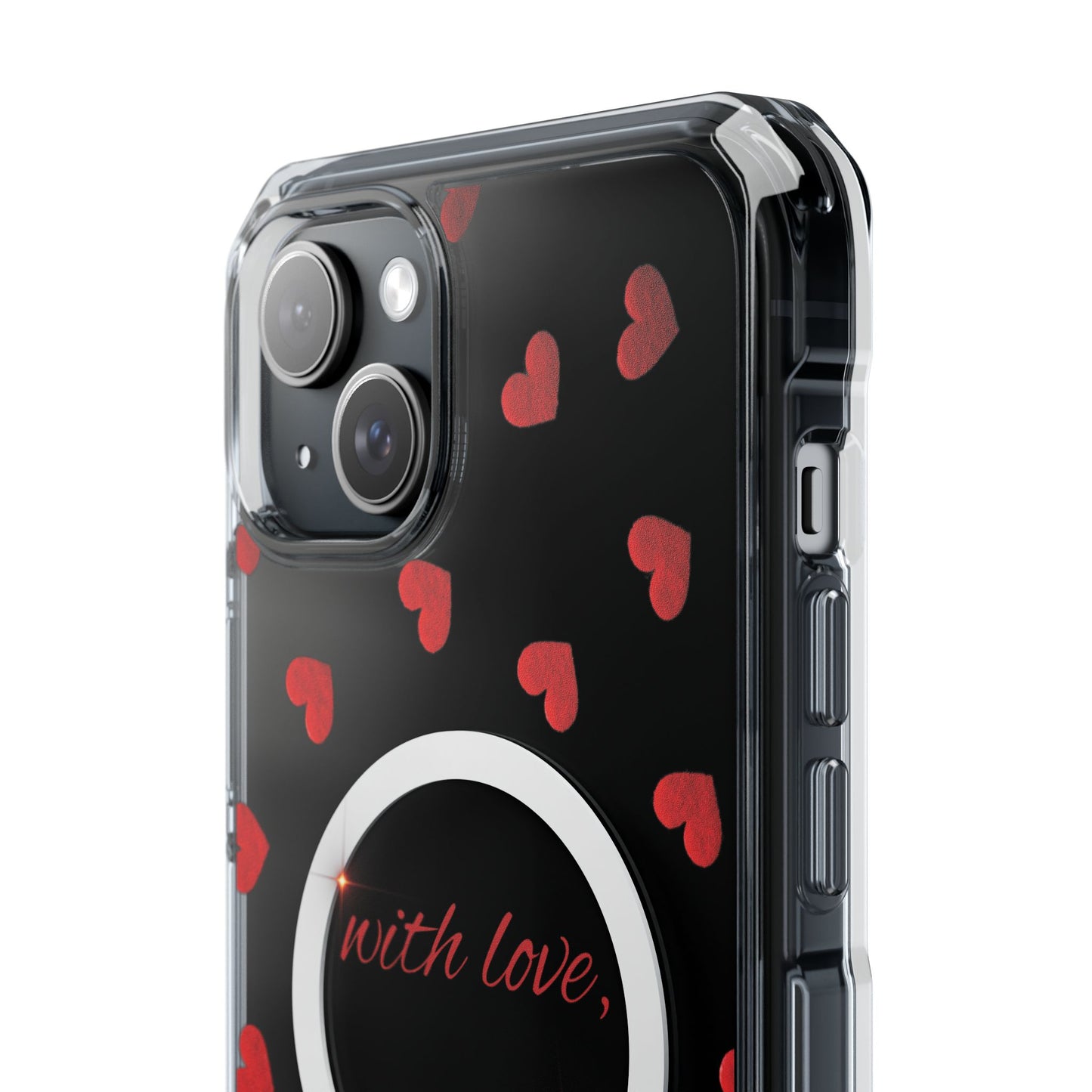 With Love MagSafe Clear Impact iPhone Case (limited)