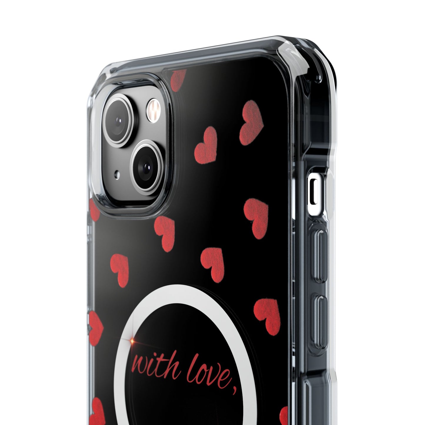 With Love MagSafe Clear Impact iPhone Case (limited)