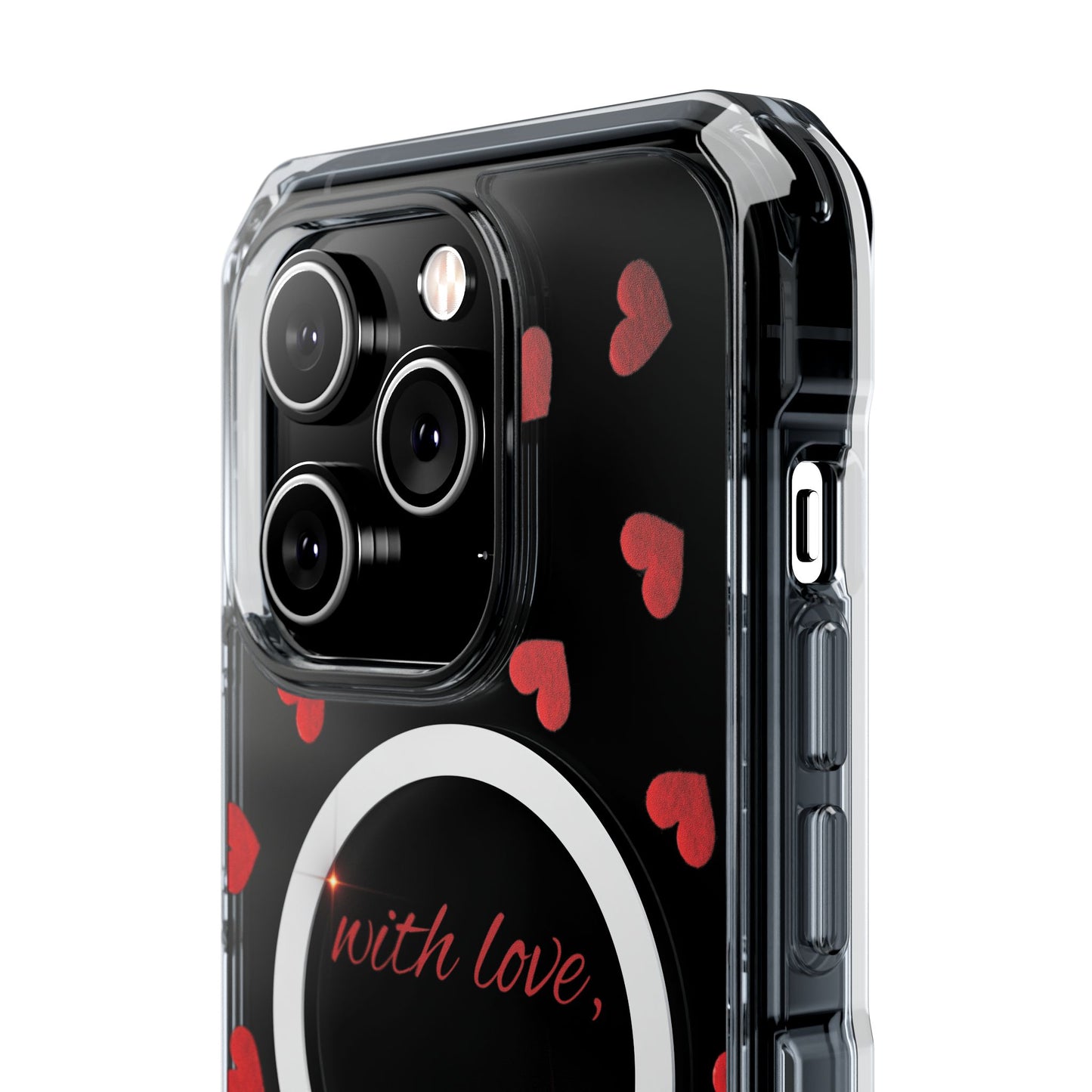 With Love MagSafe Clear Impact iPhone Case (limited)