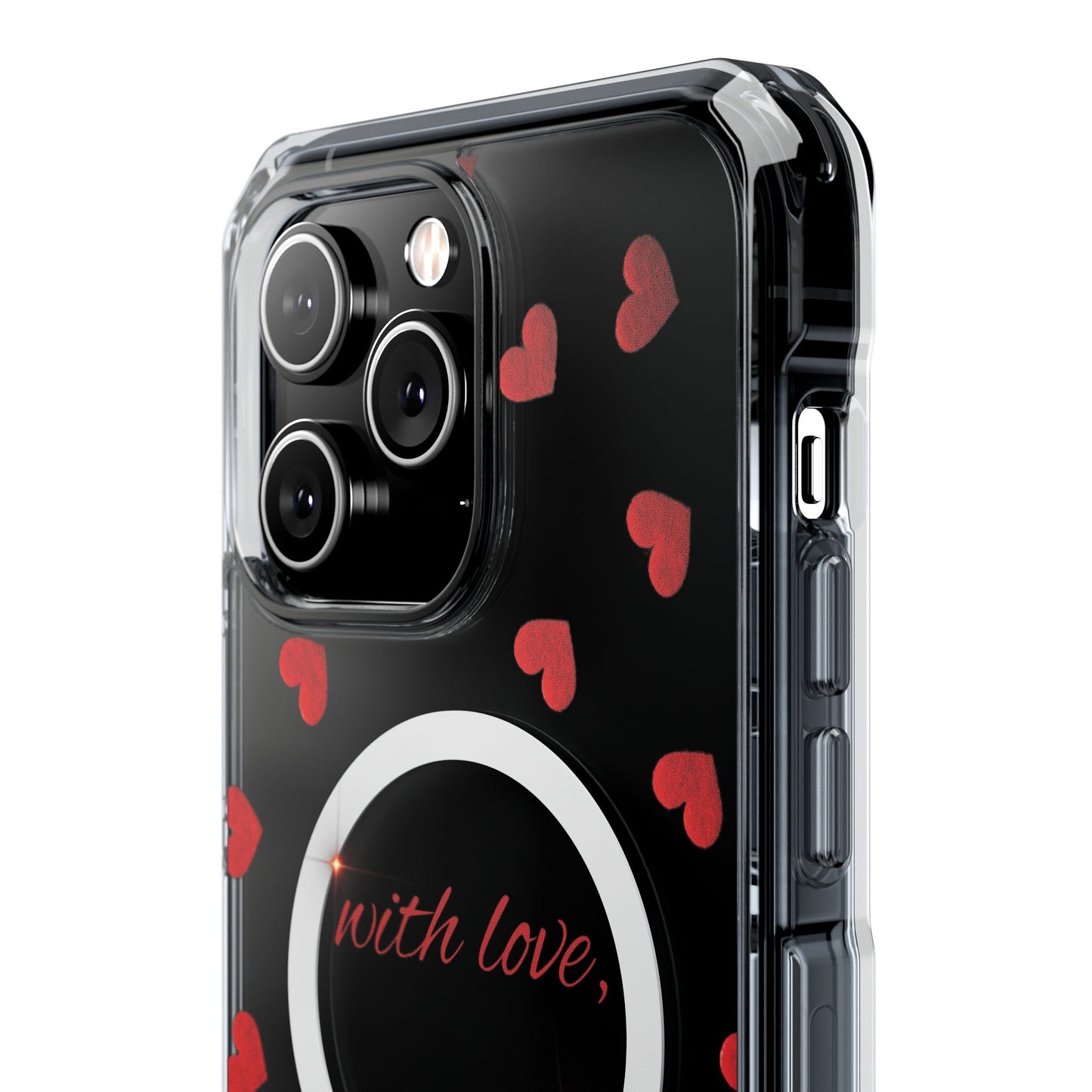 With Love MagSafe Clear Impact iPhone Case (limited)