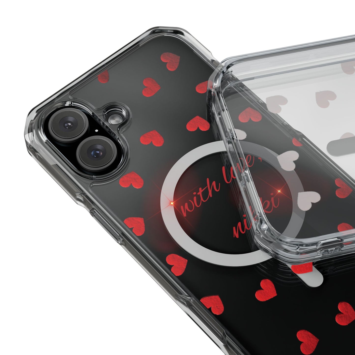 With Love MagSafe Clear Impact iPhone Case (limited)